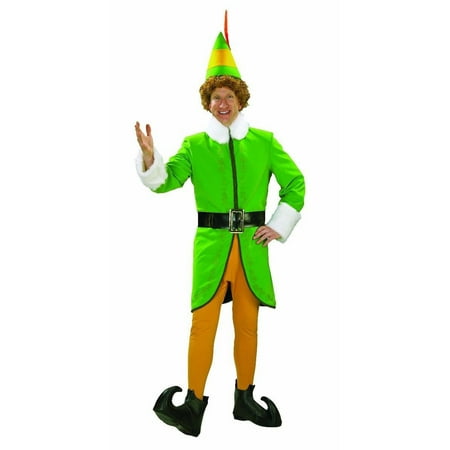 Halloween Buddy the Elf Deluxe Adult Costume