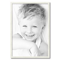 ArtToFrames 22x32 inch White Picture Frame, White 22" x 32" Wood Poster Frame (WOM-5140) 1234