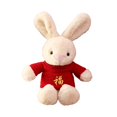 thumbnail image 4 of Lovely Rabbit Year Bunny Doll Hugo Peluche de juguete Altura 40 cm Muñeco Conejo, 4 of 10