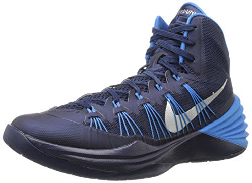 Interior presupuesto triste Nike Mens Hyperdunk 2013 Basketball Shoes Midnight Navy/Photo Blue/Metallic  Silver 584433-400 Sz 12 - Walmart.com