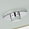 thumbnail image 4 of RADIANCE goods Transitional 2 Light Chrome Semi-Flush Ceiling Fixture 30" Wide, 4 of 9
