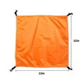 thumbnail image 2 of MISSMILE Outdoor Camping Rainfly Tent Tarp Tent Protection Accessory - Orange, 2 of 4