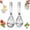 Cooking Spoon, variant on Meatball Spoon Multipurpose Portion Scoop for Fish, Chicken, and Beef Meatballs Stainless Steel Meatball Maker Spoon ,2 Sets