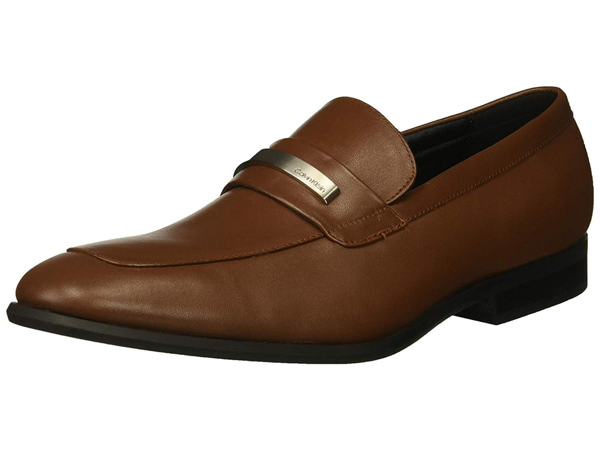 calvin klein dress shoes brown