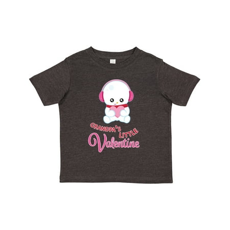 

Inktastic Grandpa s Little Valentine Gift Toddler Boy or Toddler Girl T-Shirt