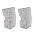 thumbnail image 3 of Whataatahia 1 par de rodilleras de protección contra colisiones, junta de esponja amortiguadora para adultos, fitness, deportes, danza, patinaje sobre ruedas, arrodillado, gris, L, 3 of 8