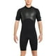 thumbnail image 1 of Greeniant Traje de buceo de 2 mm Alta eficiencia A prueba de frío Buena elasticidad Trajes de baño de estilo de manga corta Traje de neopreno de Deportes acuáticos Hombres Negro SG Greeniant OD020693-04, 1 of 6