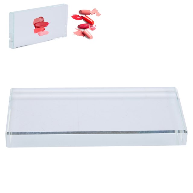 Placa Cosmética, Paleta de Pegamento Adhesivo de Pestasas Seguras y No Tóxica Material de PlásTiCo de Alta para El Hogar para El Salón