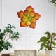 thumbnail image 3 of Decoración de pared BLESIY escultura de arte de pared naranja, 3 of 7