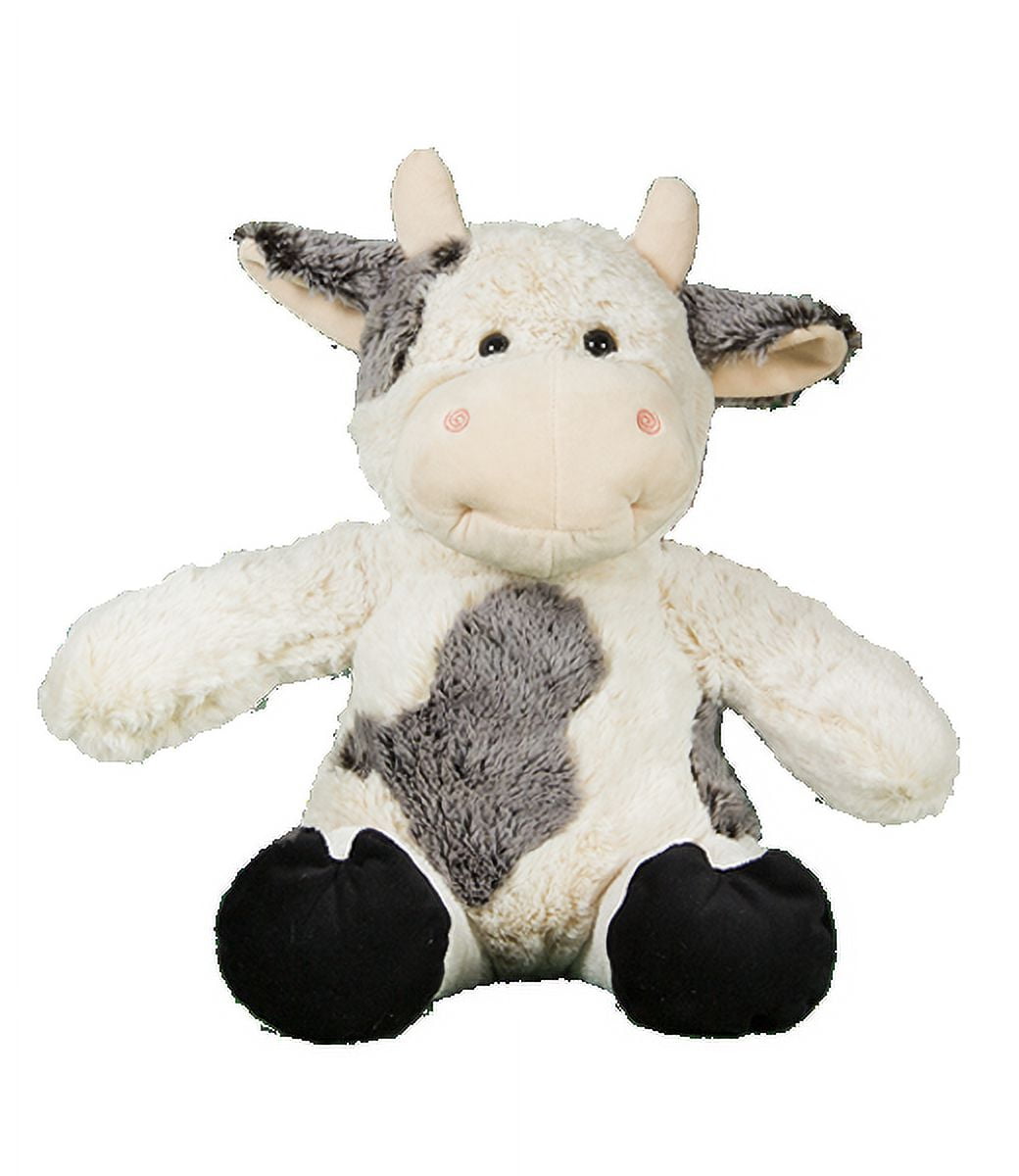 Plush Gear Bessie Mae MOO-Cho 16" Soft & Cuddly Cow Stuffed Animal Plush Toy for Kids