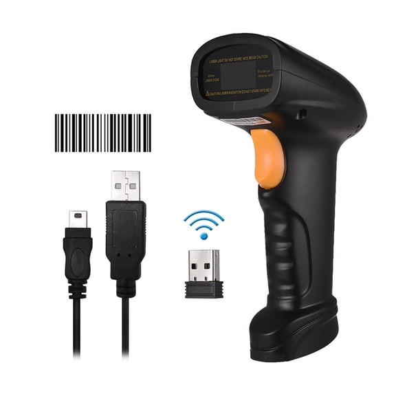 Barcode Scanner,Code Scanner Scanner Usb Scanner Handheld 1d To 120 000 Receiver Usb Cable Usb Receiver Usb Bar Code Scanner To Battery Usb 120 000 Bar Computer To 120 Laptop