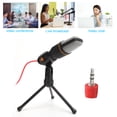 thumbnail image 1 of Micrófono De Condensador, Kit De Micrófono Con Cable Omnidirecciona De Alta Sensibilidad, Anclaje En Línea Portátil Para Enseñanza En Línea, Grabación De Canciones, Reunión, 1 of 7