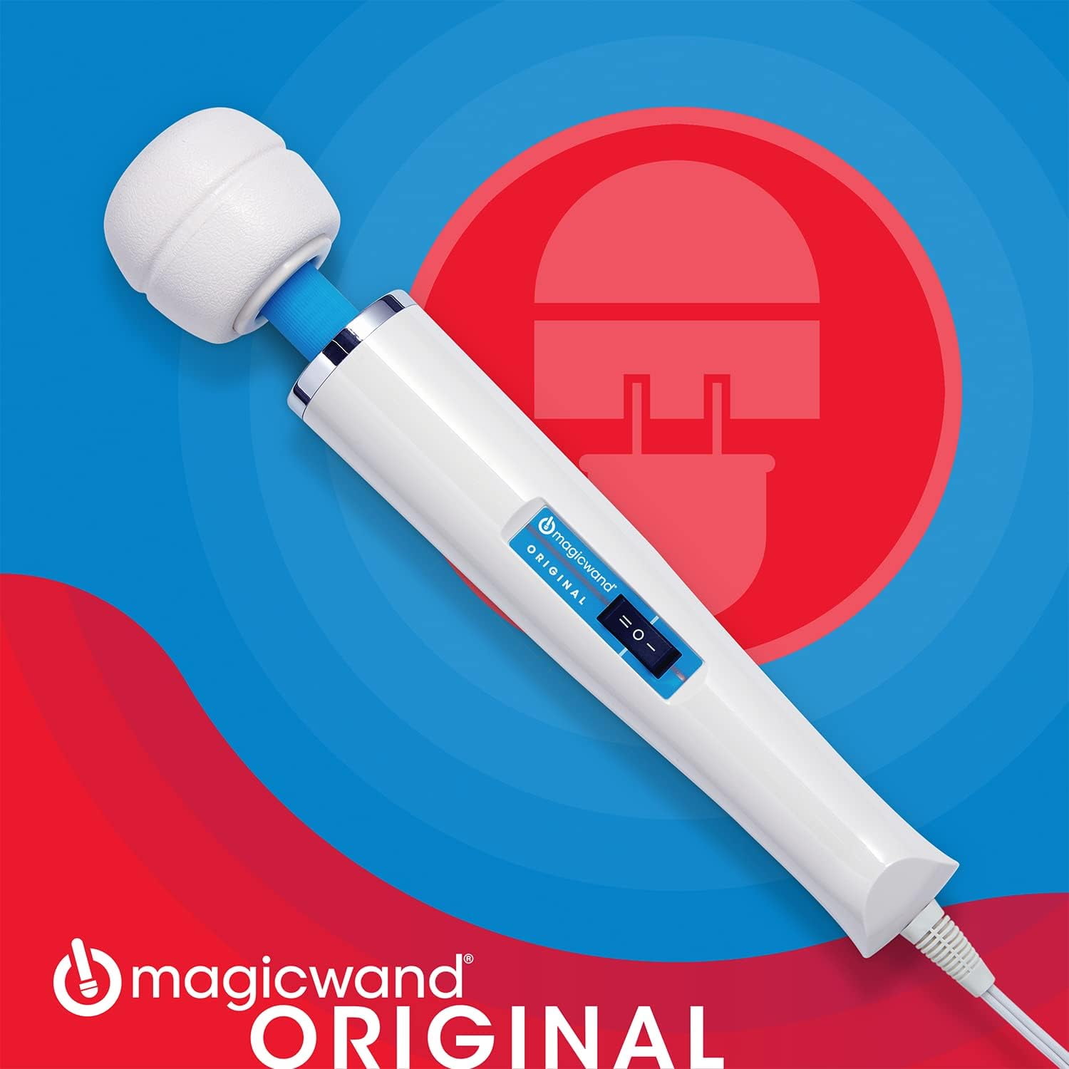 Cloud Authentic  Massager Original HV-260 – Plug-in 2-Speed with Flexible Neck & Ultra-Powerful Motor for Deep, Rumbling, Muscle Relaxing Vibrations. 6-Foot Cord, 1-Year Warranty