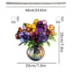 thumbnail image 3 of Colorful Flower Vase 2D Flat Green Potted Pendant Balcony Garden Hanging Ornament, 3 of 6