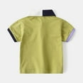 thumbnail image 5 of Cethrio Kids Boys Polo Shirts, Cotton Pullover Casual Short Sleeve Summer Shirts Green Size 4-5 T, 5 of 9