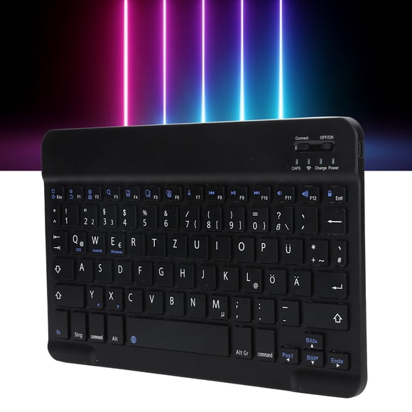 Keyboard, Keyboard Dustproof for Laptops for Tablets for Smart Phones for Desktop Computers Black