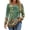 2 Armygreen Floral, variant on Long Sleeve Shirts for Women Fall Dressy Casual Blouses Fashion Pleated Tunic Tops