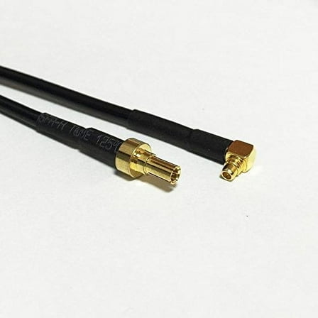 MMCX male RA angle to CRC9 male RF jumper RG174 cable 20cm 8" 3G HUAWEI USB Good Quality Fast USA Shipping