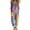 Pink, variant on Womens Tie Dye Bib Overalls, Denim Straps Loose Fit Jumpsuit, Bohemian Casual Pants with Pockets for Vacation