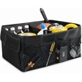 thumbnail image 1 of Car Trunk Organizer, Collapsible Multi-Compartment Auto Trunk Cargo Storage Box with Pockets, Large Capacity Waterproof Premium Oxford Organizer for Car Truck SUV, 1 of 6