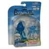 The Smurfs Movie Escape From Gargamel (2011) Jakks Pacific Papa Smurf & Clumsy Figure Set 2-Pack