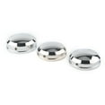 thumbnail image 1 of NS Motorcycle 3pcs Front Axle Nut Cover Axle Caps for Harley 1990-2017 FLS FLSS FLSTF FLSTFB FLSTFBS, Chrome, 1 of 5