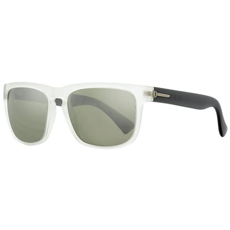 Electric Rectangular Sunglasses Knoxville EE09058921 Matte Crystal/Black 55mm