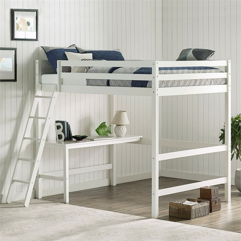 Pemberly row full loft bed with desk hotsell