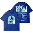 thumbnail image 2 of Karan Aujla It Was All A Dream World Tour 2025 Dates Wash T-Shirts Unisex Cotton Short Sleeve Tee, 2 of 6