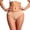 Beige, variant on Women’s Sheer Mesh Thong Panties, Low Rise Heart Pattern G-String Underwear, Soft Stretch No Show Thong (Beige, XL)