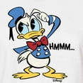 thumbnail image 3 of Disney - Donald Duck - HMMM... - Juniors Cropped Cotton Blend T-Shirt, 3 of 5