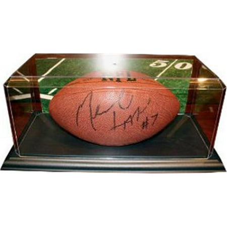 - Athlon CTBL-009817 Football Unsigned Display Case with Black Base