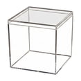 thumbnail image 2 of Transparent Acrylic Cube Storage Box, Clear Plastic Desktop Organizer for Cosmetics and Stationery, Stackable Jewelry Display Case, Multi-Purpose Small Storage Case, 2 of 5