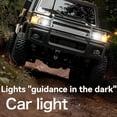 thumbnail image 3 of Camioneta Corta A Escala de 2,4 G, 4WD, Coche de Escalada RC, Coche de Juguete con Control Remoto para MN MODELO MN82S 1:12 Plateado, 3 of 10