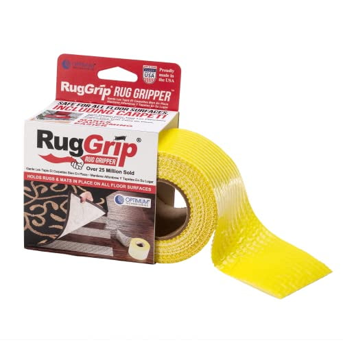 Optimum Technologies Lok Lift Rug Gripper Slip-Resistant Rug Tape for Rugs /Mats 