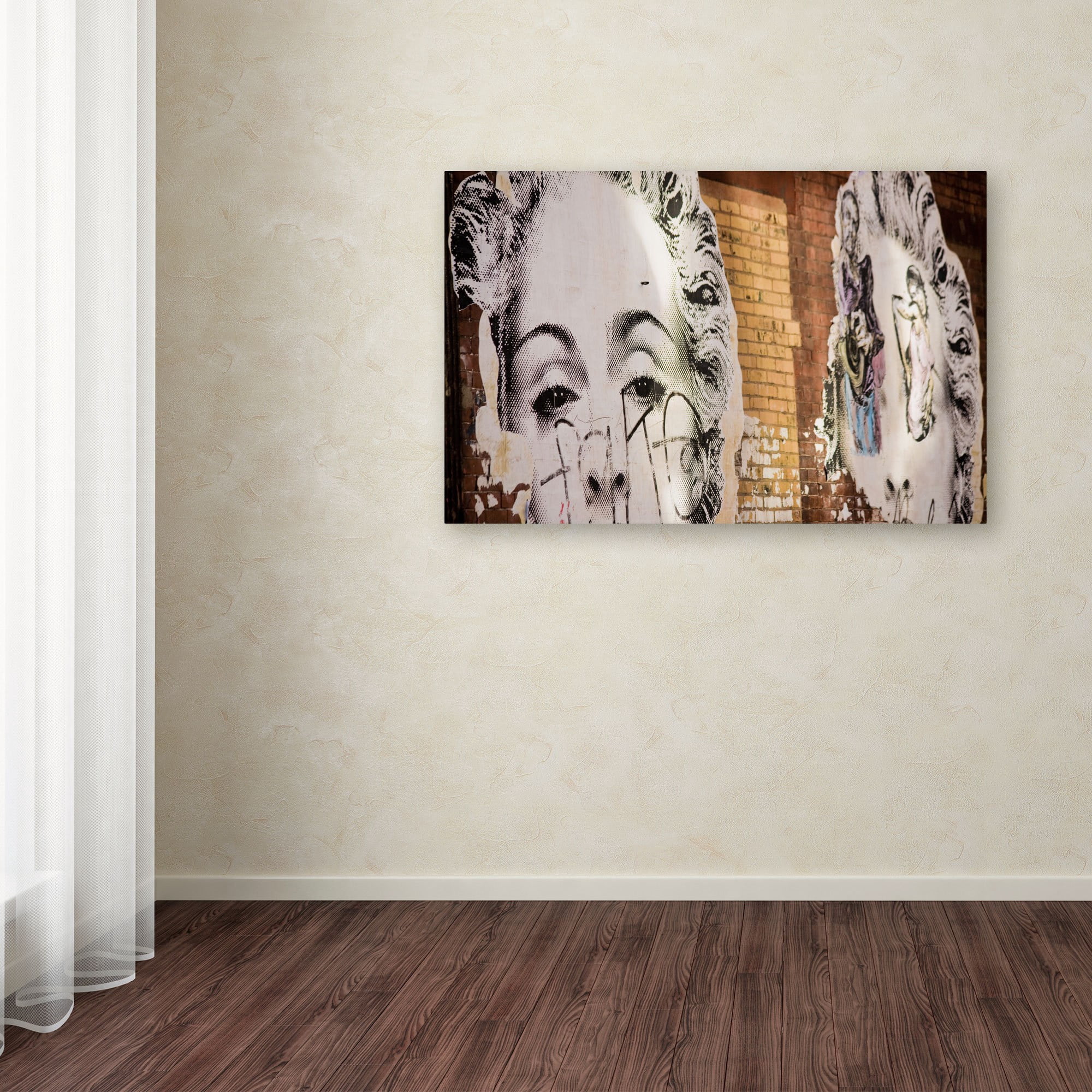 Trademark Fine Art "Pop Art Madonna Meatpacking" Canvas Art by Yale Gurney
