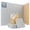 Brick-Gray, variant on Kuchoow Sound Panels Self Adhesive 12 Pack High Density Acoustic Panel for Walls Ceilings & Doors, Brick Type Acoustic Felt Wall Panels for Office Apartment White 12" x 12" x 0.4"