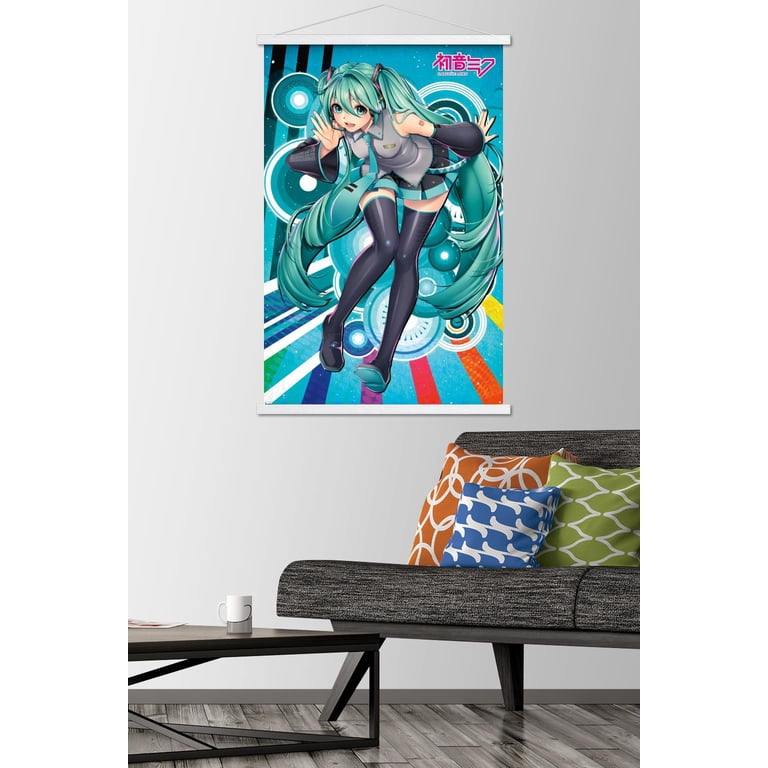 Hatsune Miku - Whisper Wall Poster with Wooden Magnetic Frame