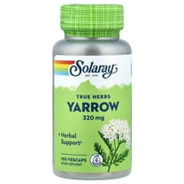 Solaray Yarrow 320mg Capsules, 100 Ct