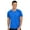 Lake Blue, variant on Men's Workout Swim Shirts Quick Dry Beach Pool T-Shirt Rash Vest Athletic Exercise Muscle Lake Blue L