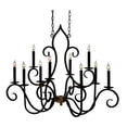 thumbnail image 5 of Meyda Tiffany 132000 Clifton 10 Light 29" Wide Taper Candle Style Chandelier - Custom, 5 of 5