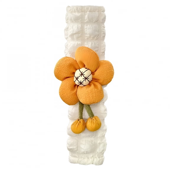 MELIVO Cute Flower Car Seat Belt Cover Pads Car Accessories Seat Belt Cushion Neck Cushion Shoulder Strap Protector Universal Seat Belt Cover for Adults and Kids