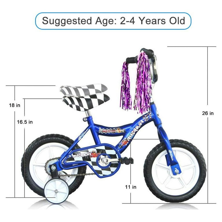 Uadme Children Bike – Nylon Steel Frame Children Sliding Bike No