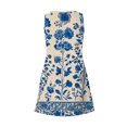 thumbnail image 5 of Ruimatai Women's Summer Dress Sleeveless V-Neck Casual Floral Print Pocket Dress Comfortable Lightweight Beach Sundress, 5 of 5