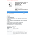 thumbnail image 2 of Front and Rear Brake Pad and Rotor Kit - Compatible with 2005 - 2010 Ford Mustang 4.0L V6 2006 2007 2008 2009, 2 of 2