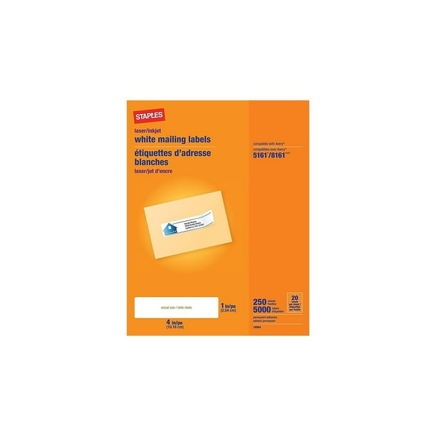 Order address labels from staples