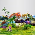 thumbnail image 2 of 22PCS Dinosaur Toy Set Realistic Dinosaur Playset Dinosaur Figure with Box, 2 of 10
