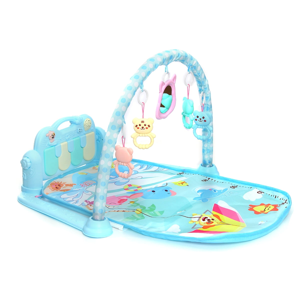 Baby Play Mat Gym Infant Baby Musical Piano Music Mat Play Carpet Rug