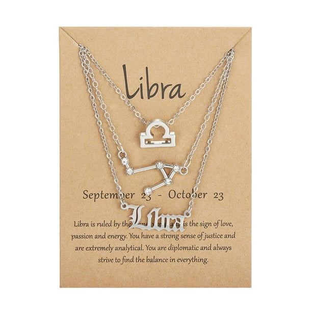 Collar para mujer, joyería para mujer, conjunto de 3 piezas de joyería para mujer, collar con la letra "doce" en inglés antiguo.