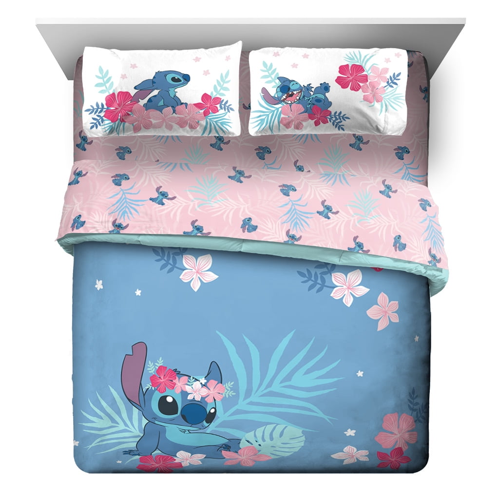 Lilo & Stitch Paradise Dream Queen Bed Set - Walmart.com - Walmart.com